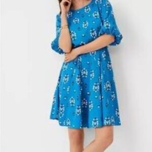 Ann Taylor Short Sleeve Dress